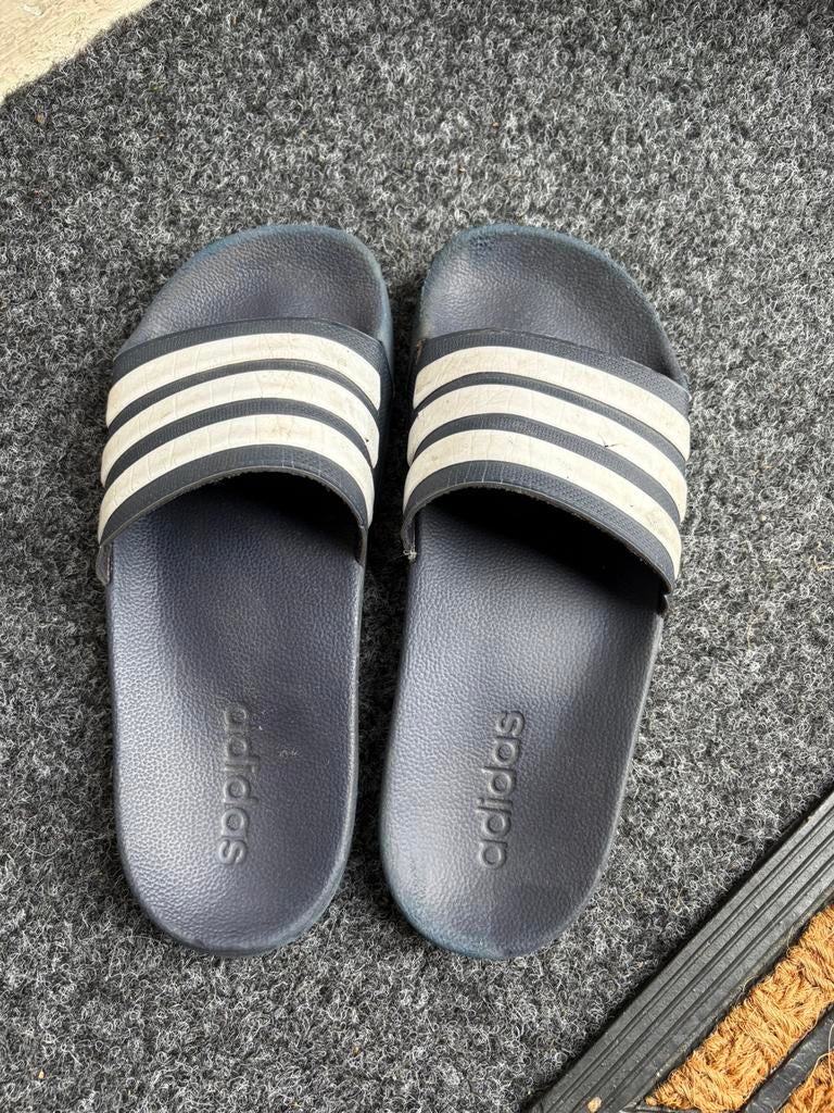 Adidas slippers, Ophalen, Zwart