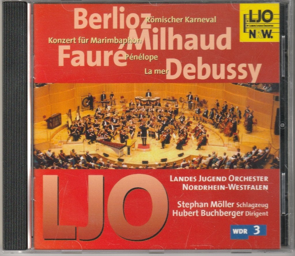 Milhaud, concert voor marimba en vibrafoon;, Ophalen of Verzenden, Modernisme tot heden, Gebruikt, Orkest of Ballet