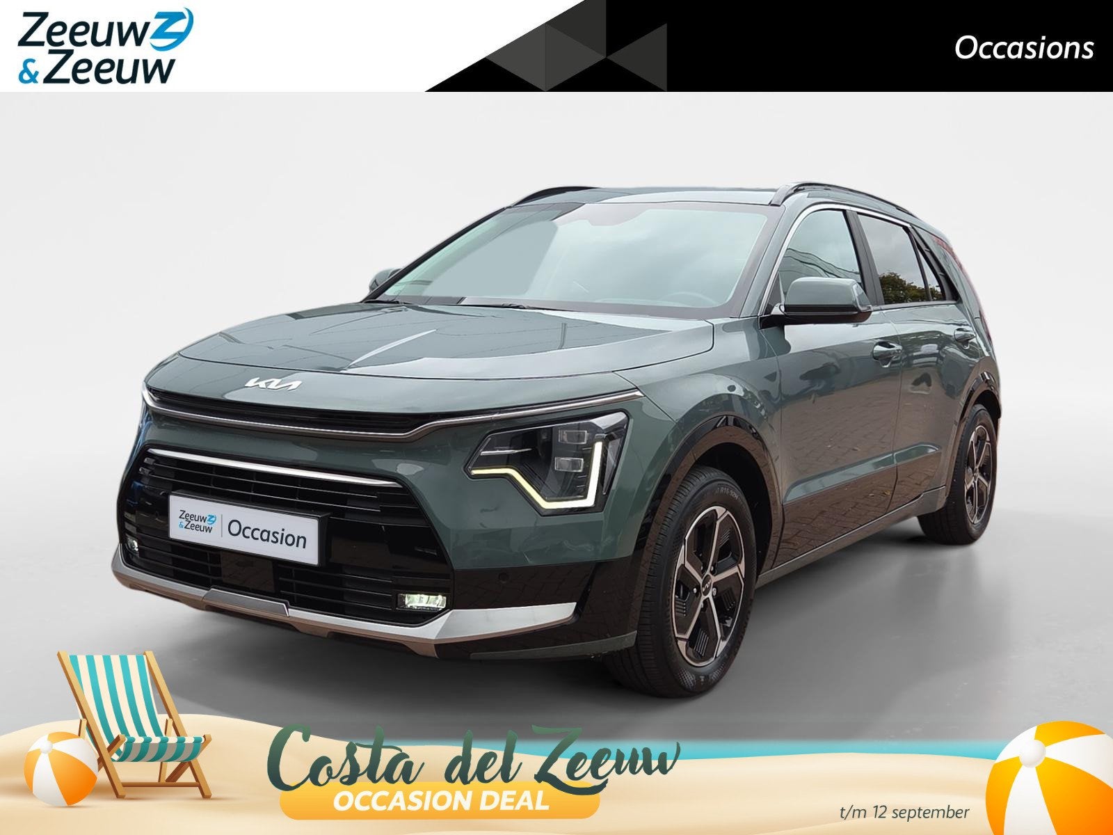 Kia Niro 1.6 GDi Hybrid DynamicPlusLine | Dealer onderhouden, Auto's, Gebruikt, Euro 6, Origineel Nederlands, Automatische klimaatregeling