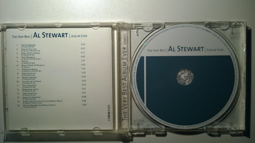Al Stewart - The Very Best Album Ever, Ophalen of Verzenden, Zo goed als nieuw, Poprock