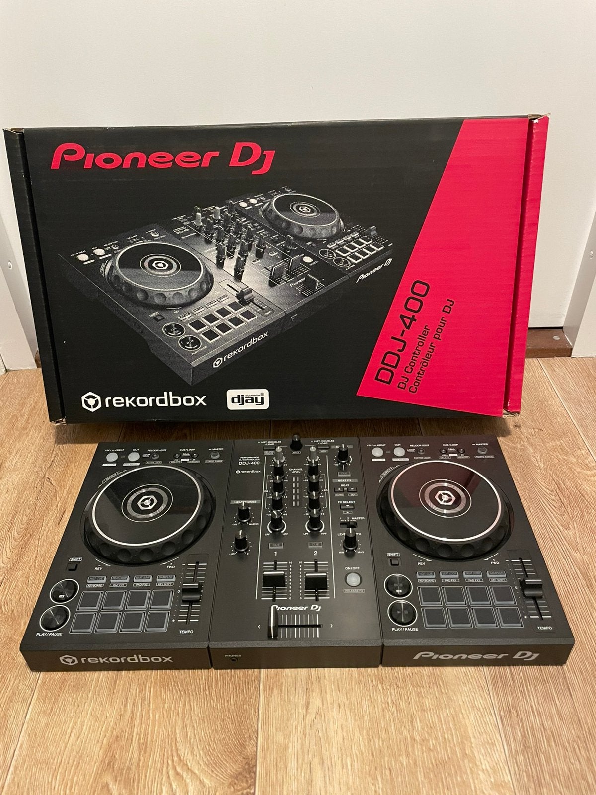 Pioneer DJ DDJ-400 DJ-controller - nieuwstaat, Ophalen of Verzenden, Zo goed als nieuw, Pioneer