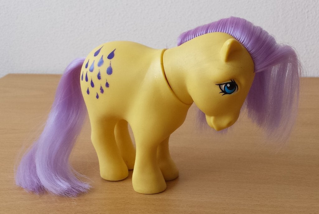 My Little Pony G1 - Lemon Drop - Hasbro - Italy, Gebruikt, Ophalen of Verzenden, Hasbro, Nvt