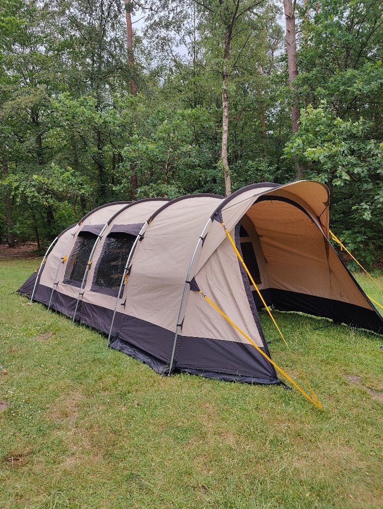 RedWood Birch 340 CFT Tunneltent incl. Parawing (4 persoons), Ophalen, Zo goed als nieuw, Tot en met 4