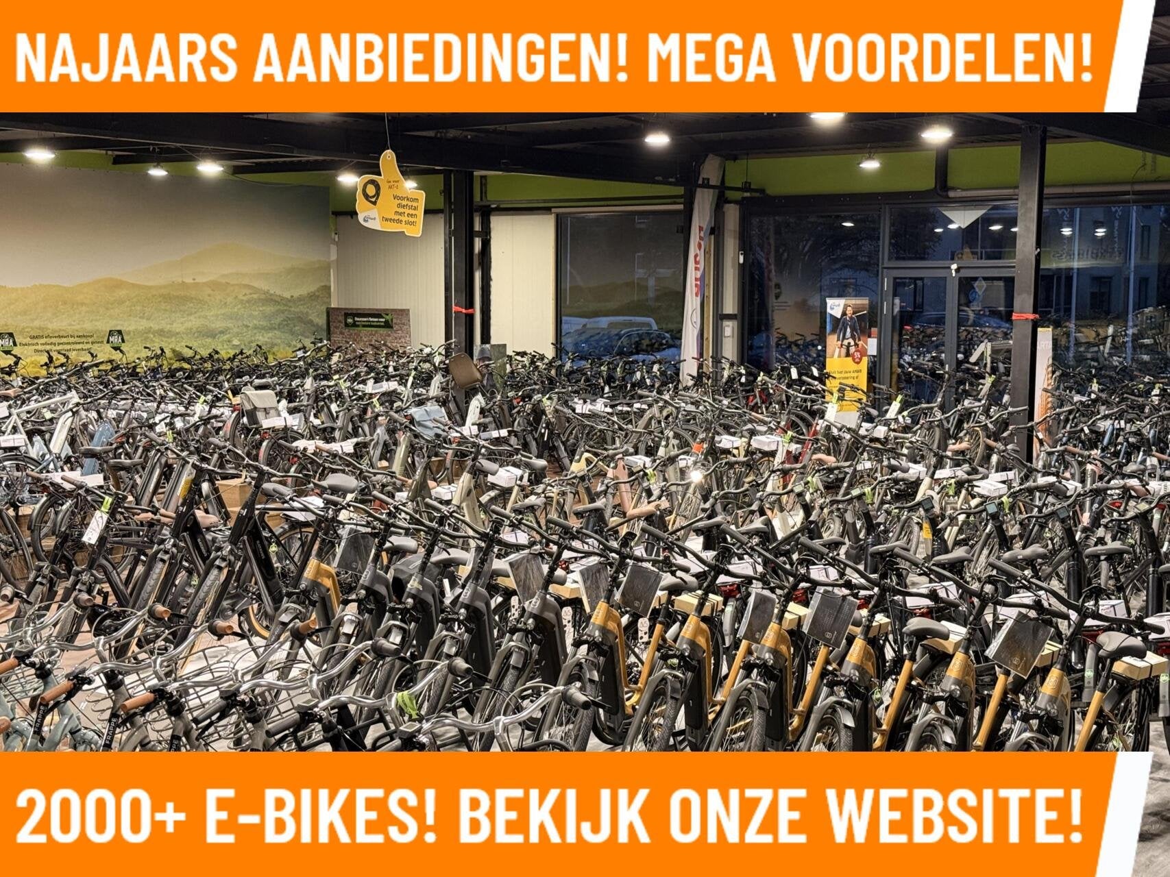 MEGA OPRUIMING FIETSEN & E-BIKES NU EXTREEM LAAG GEPRIJSD, Zo goed als nieuw, 50 km per accu of meer, Overige merken
