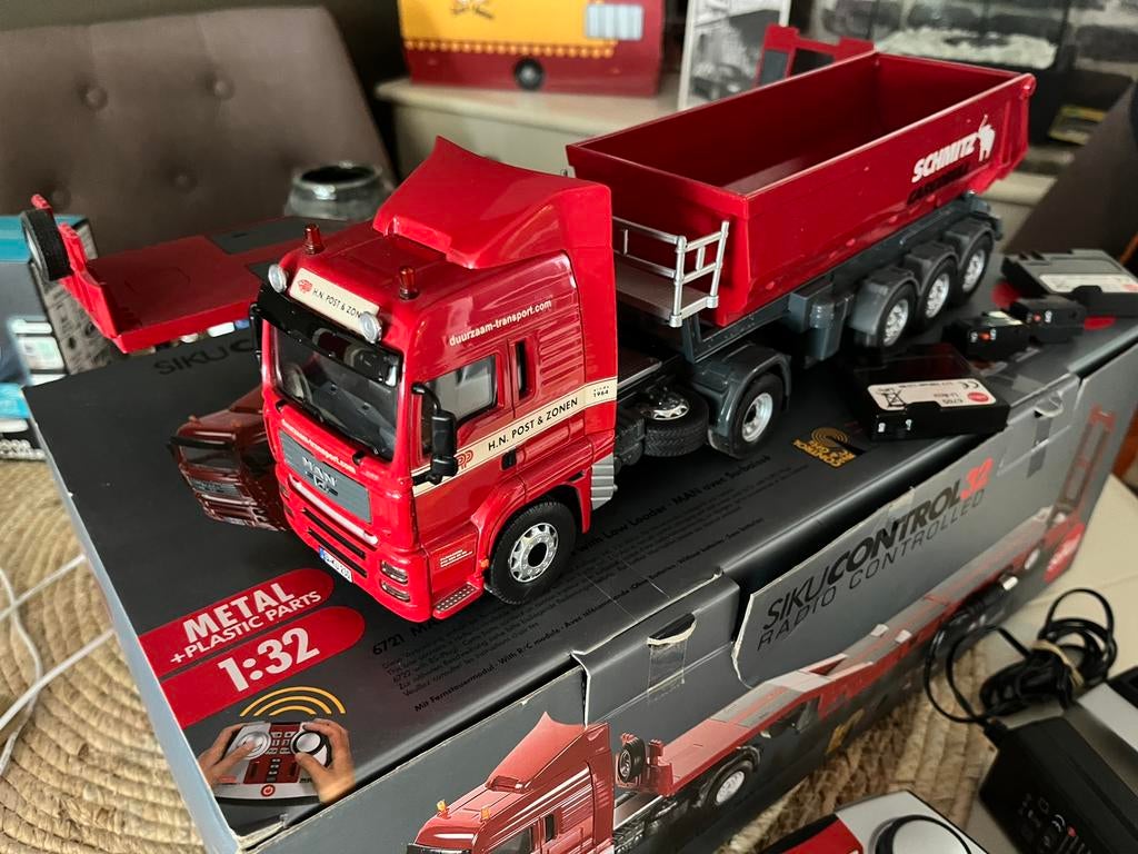 Siku control Man truck, Ophalen of Verzenden, Zo goed als nieuw, Tractor of Landbouw, SIKU