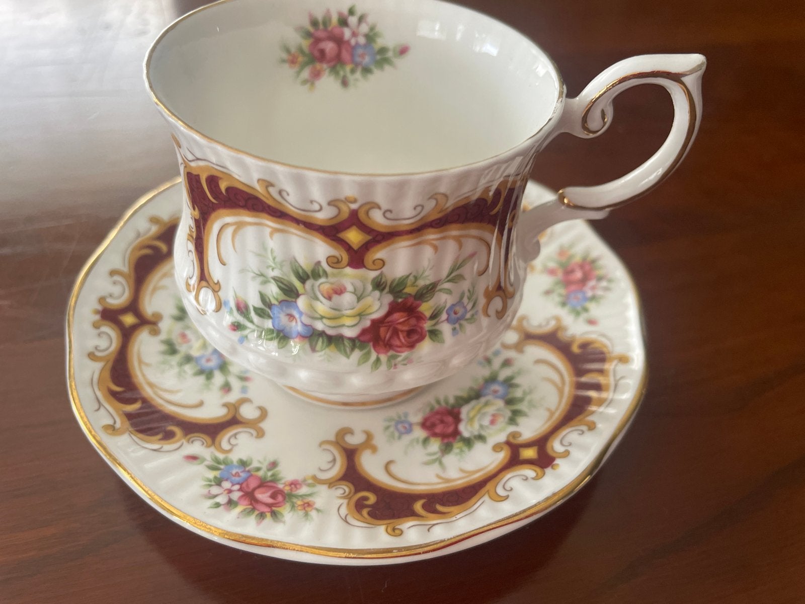 Queens Rosina China Co Ltd The Queens Cup & Schotel, Ophalen of Verzenden