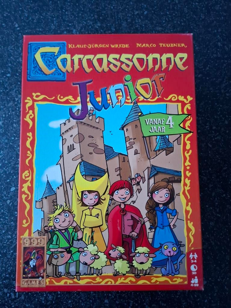 Carcassonne junior, Ophalen of Verzenden, Zo goed als nieuw