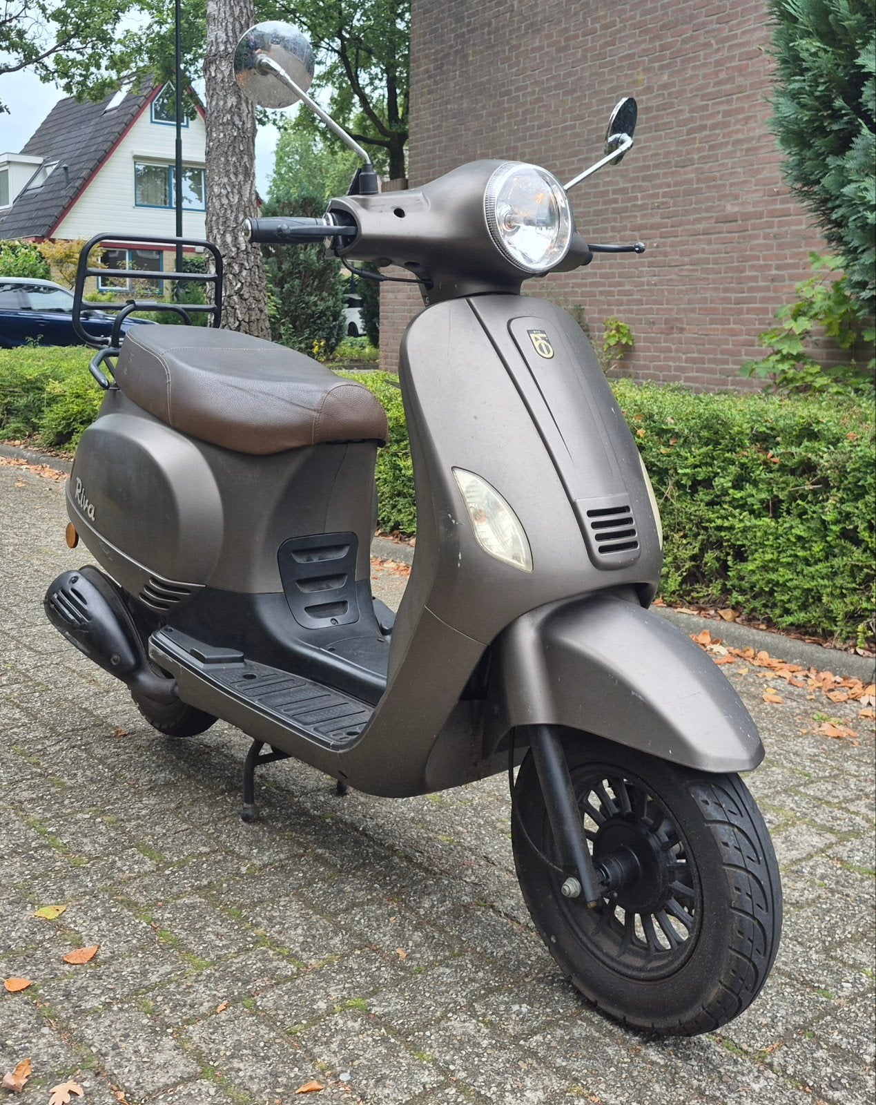 Vespa Look Snorscooter ALLE INRUIL MOGELIJK, Ophalen, Maximaal 25 km/u, Benzine