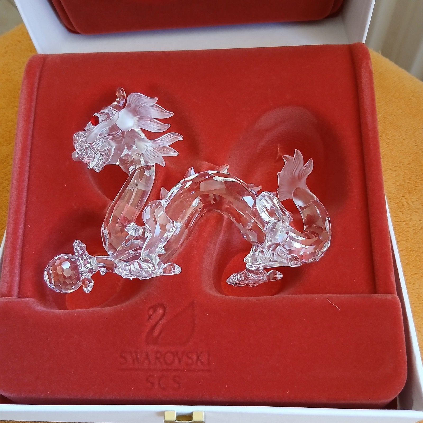 Draak, Verzamelen, Swarovski, Ophalen of Verzenden, Nieuw, Figuurtje