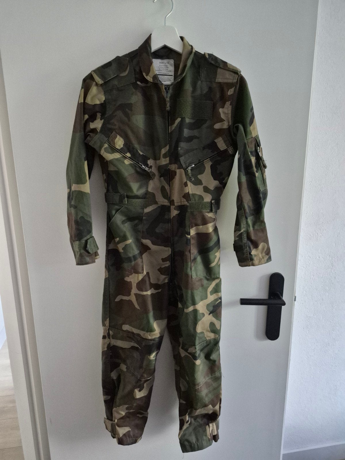 Militair Camouflage legerpak met Tactisch Vest (Maat L/10, Ophalen of Verzenden, Zo goed als nieuw, 146 t/m 152, Jongen of Meisje