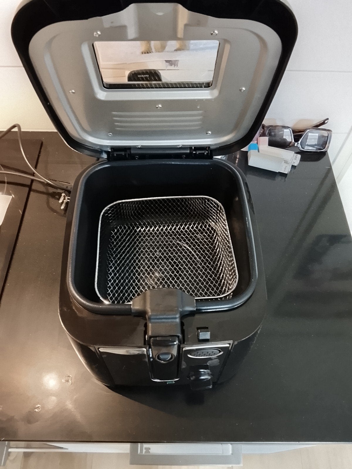 Aigostar Star Friteuse 1650W 2.5L - ZGAN, Witgoed en Apparatuur, Frituurpannen, Aigostar, Onbekend, Ophalen of Verzenden, Zo goed als nieuw