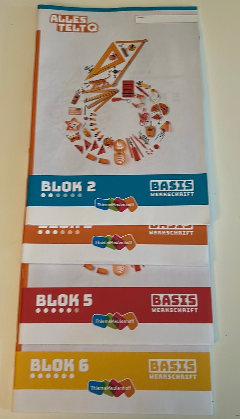 Groep 6 Rekenen set werkschriften, Ophalen, Nieuw, Overige niveaus, Overige vakken