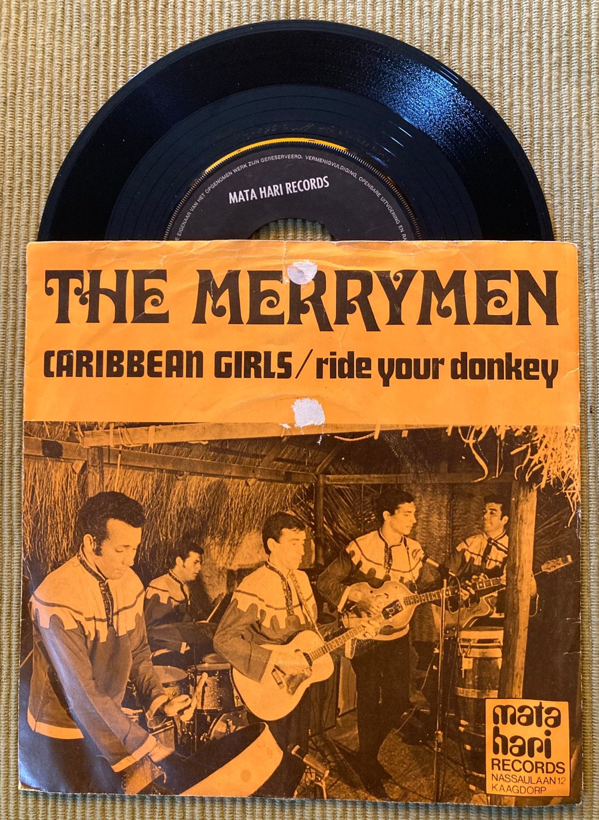 Vinyl single The Merrymen - Caribbean Girls, Gebruikt, 7 inch, Ophalen of Verzenden, Pop