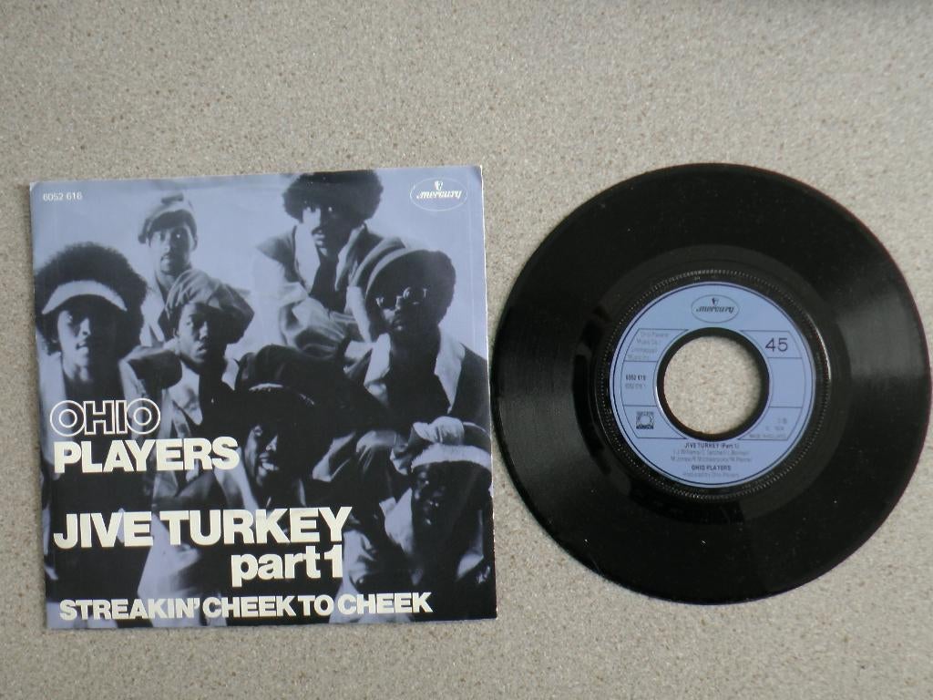 Ohio Players - Jive Turkey VINYL SINGLE, Cd's en Dvd's, Vinyl Singles, Zo goed als nieuw, Pop, Fotohoes, Ophalen of Verzenden