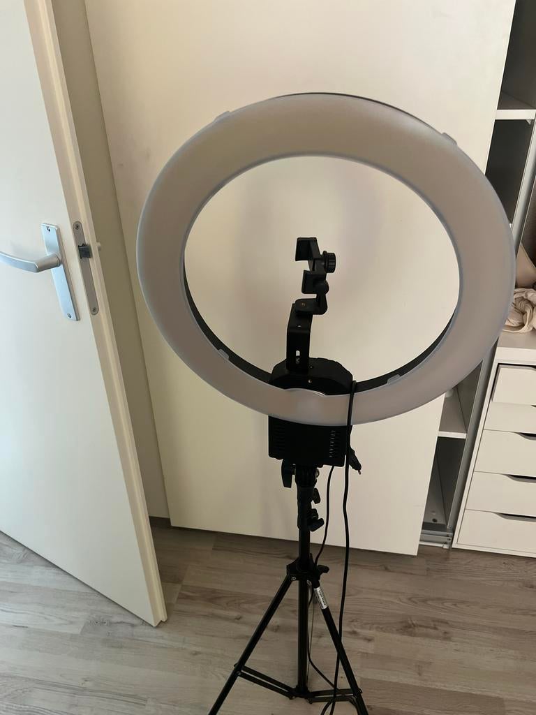 Ringlamp met statief zsm weg!, Ophalen of Verzenden, Zo goed als nieuw