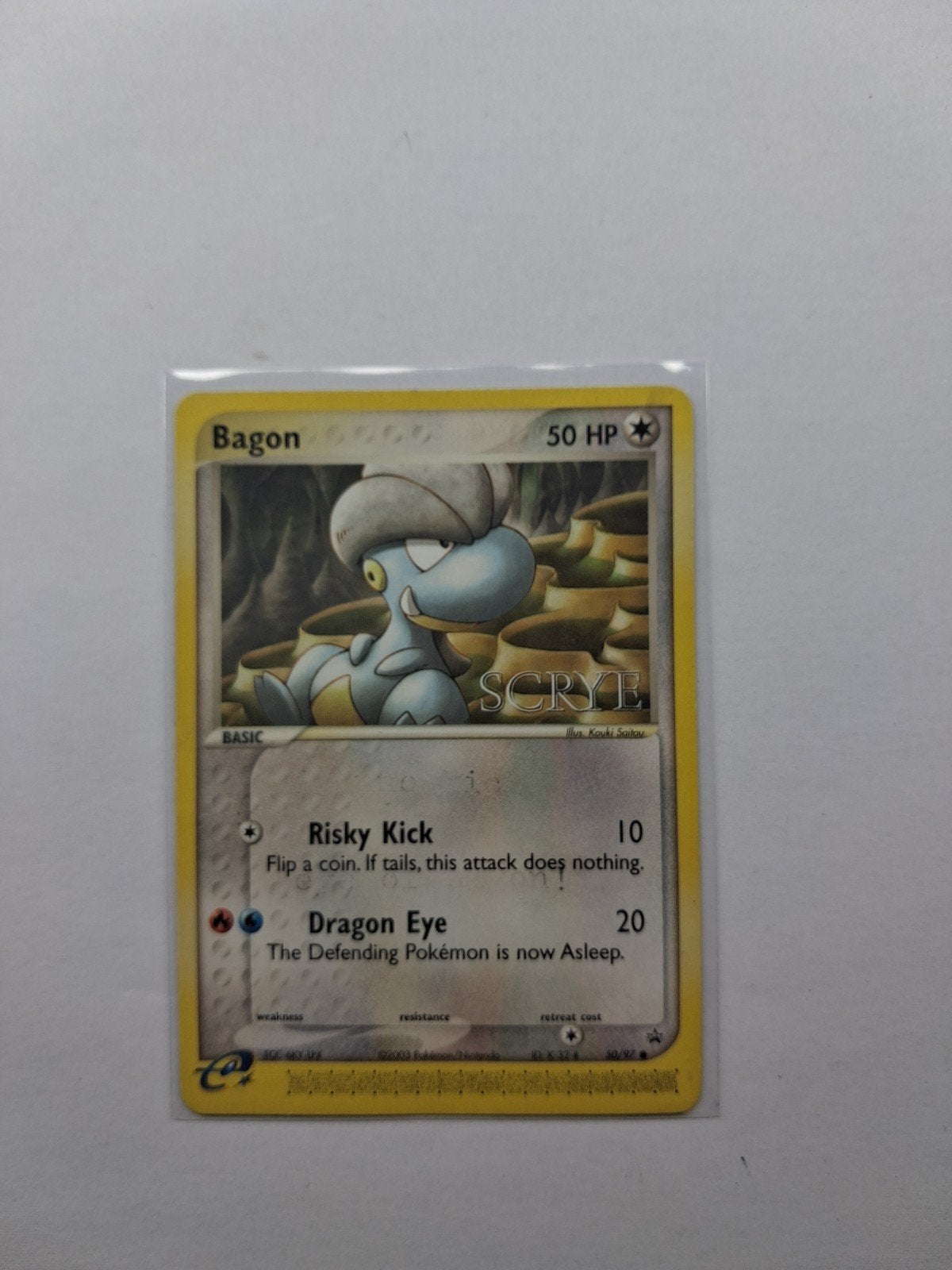 Bagon 50/97 pokémon Scrye Magazine Nintendo Promo, Ophalen of Verzenden