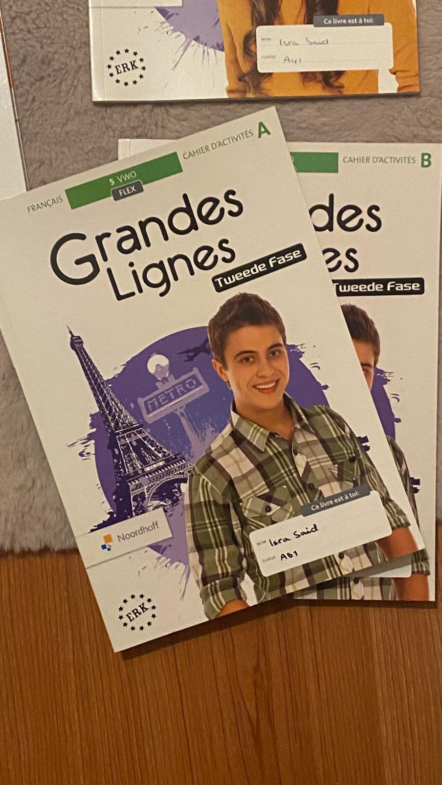 Frans boek vwo 5, deel a en b, Boeken, Schoolboeken, Ophalen, Zo goed als nieuw, VWO, Frans