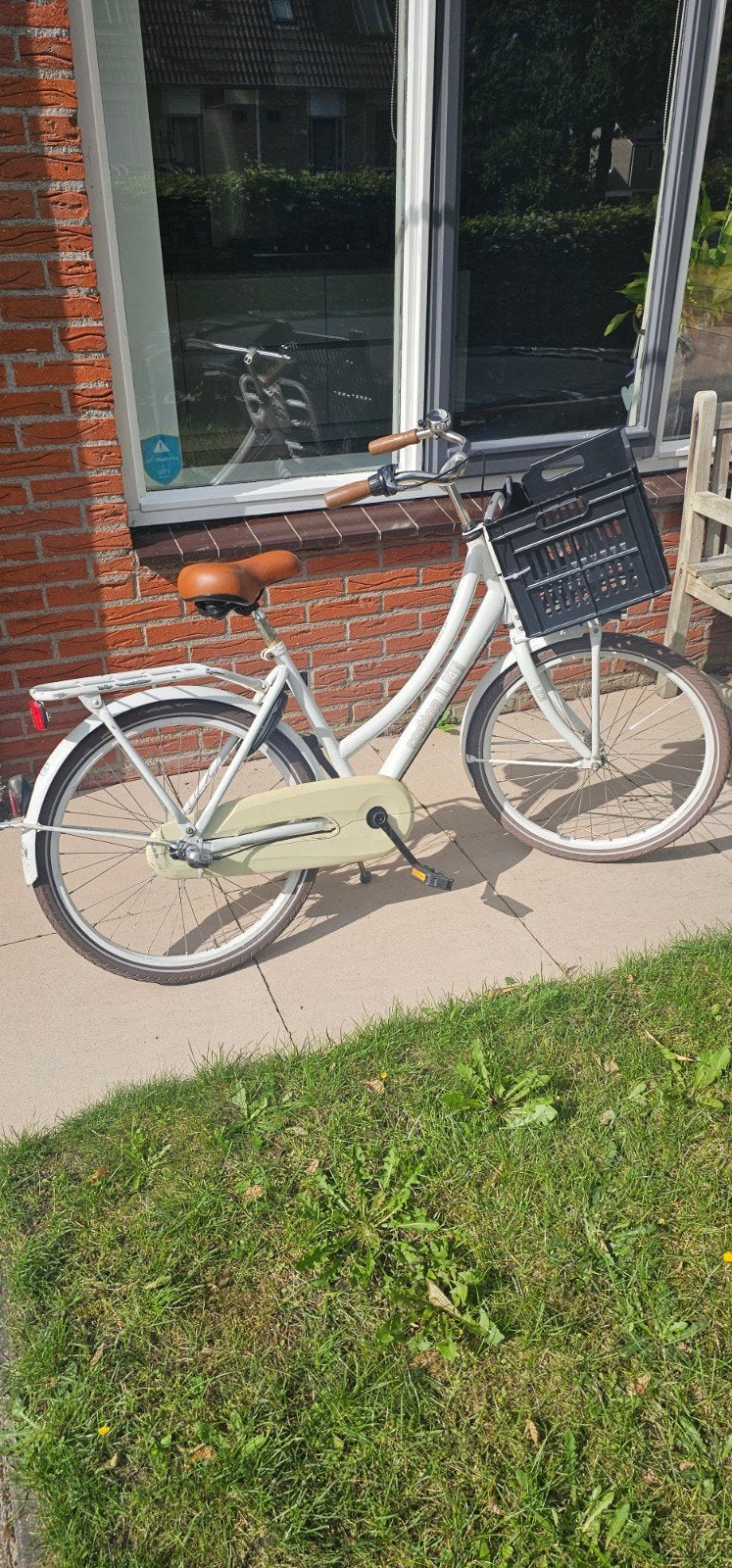 Kinderfiets. Cortina U4 Transporter- Wielmaat 24, Terugtraprem, Gebruikt, Versnellingen, Minder dan 47 cm