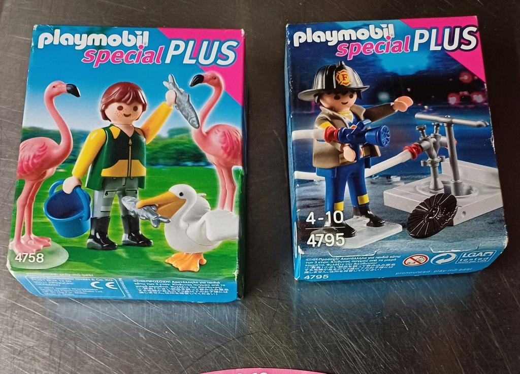 Playmobil Brandweer en Vogelverzorgster Special PLUS NIEUW, Kinderen en Baby's, Speelgoed | Playmobil, Ophalen of Verzenden, Nieuw