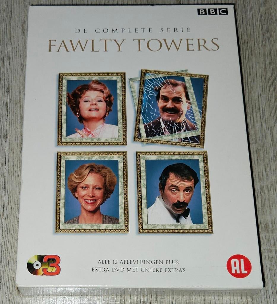 Fawlty Towers - De Complete Serie (3DVD Boxset), Alle leeftijden, Boxset, Ophalen of Verzenden, Zo goed als nieuw