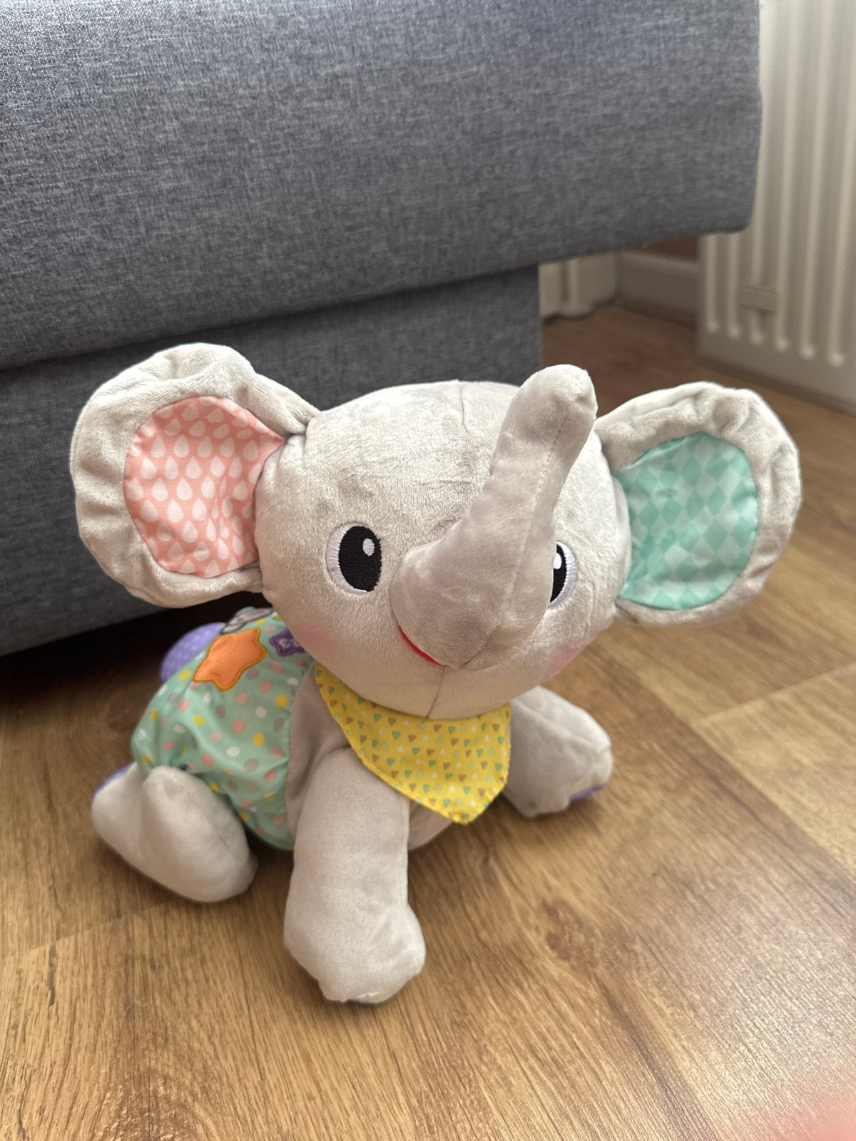 Vtech Kruip- en leer olifant met geluid en beweging, Ophalen, Zo goed als nieuw, Overige typen, Met geluid