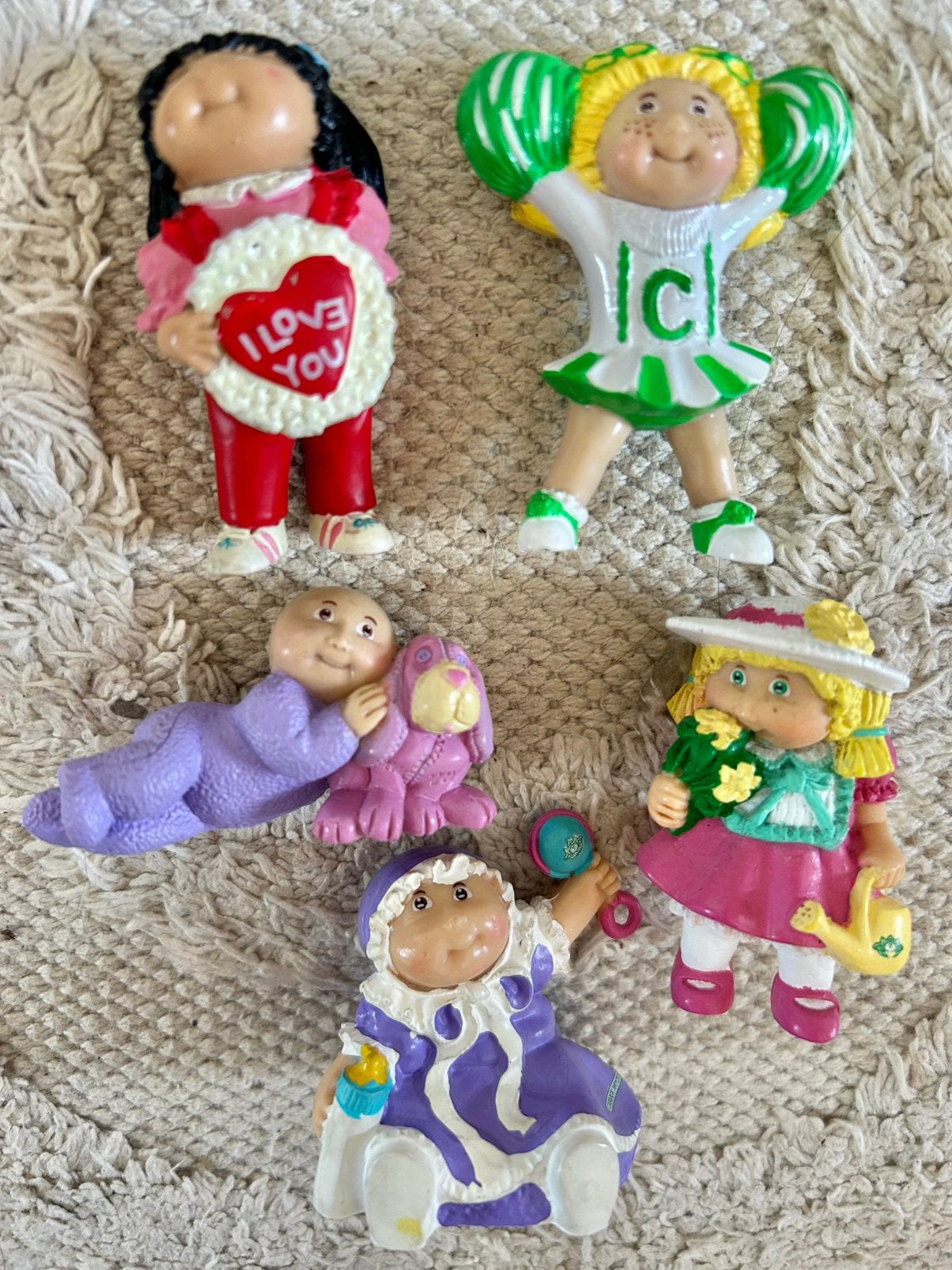 vintage Cabbage Patch Kids PVC-figuurtje OAA 1984, Ophalen of Verzenden, Jongen of Meisje