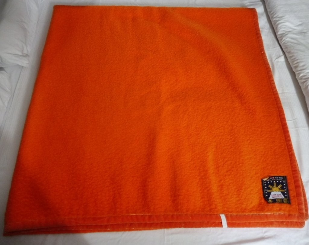Sole Mio wollen deken 220 x 240 cm cm wol plaid, Huis en Inrichting, Ophalen, Gebruikt