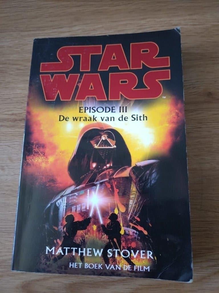 Star wars boek, episode III wraak van de Sith Matthew Stover, Ophalen of Verzenden, Zo goed als nieuw, Matthew Stover