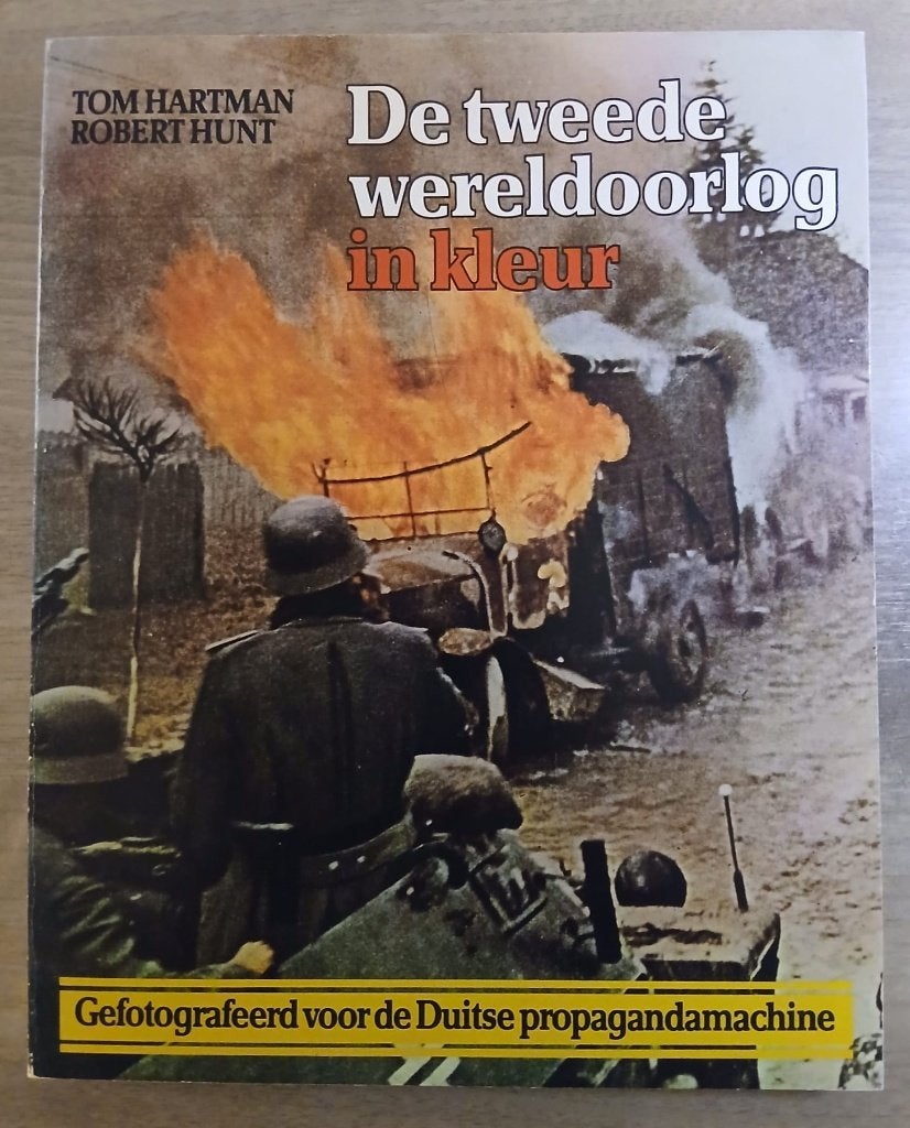De tweede wereldoorlog in kleur. 1e druk 1975., Verzamelen, Ophalen of Verzenden, Overige soorten, Nederland, Boek of Tijdschrift