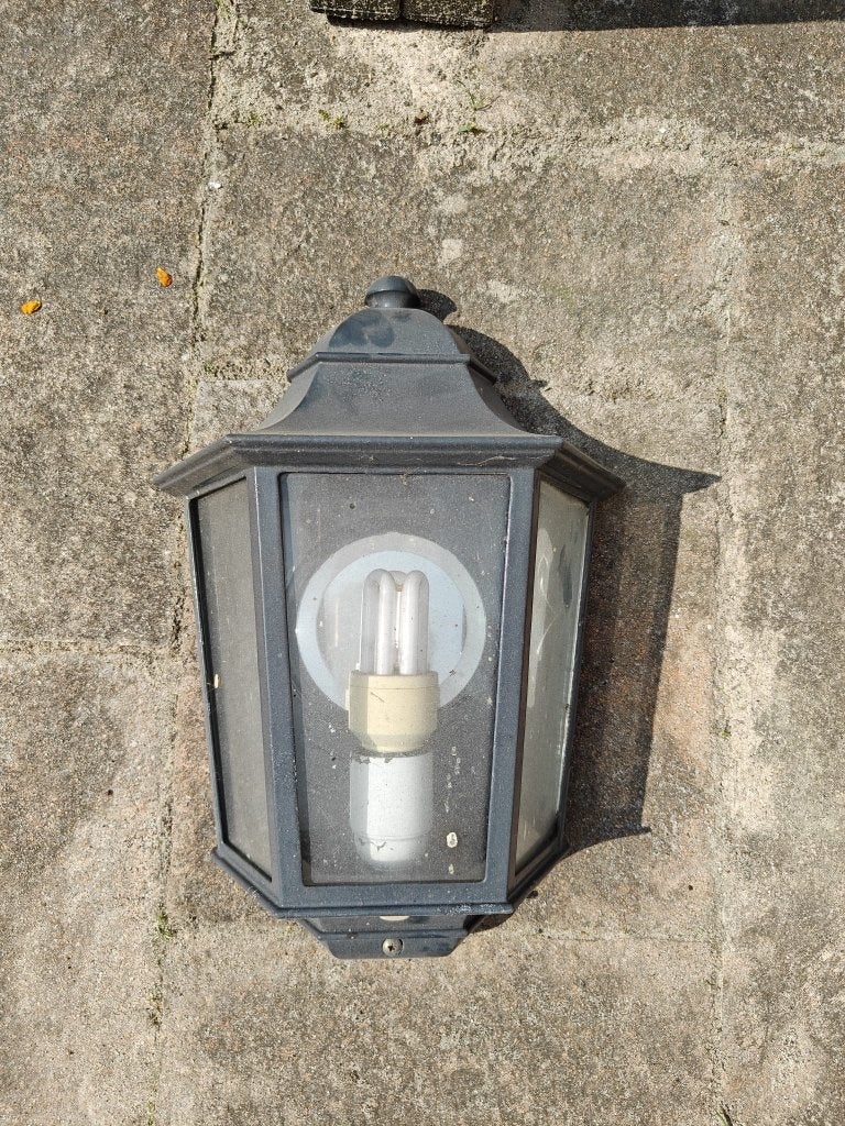 buitenlamp/ wandlamp, Tuin en Terras, Buitenverlichting, Ophalen, Kunststof, Wandlamp, 50 tot 250 watt