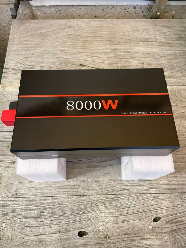 Nieuw!! Omvormer 8000w 24v naar 220-240V zuivere sinus, Caravans en Kamperen, Camper-accessoires, Nieuw, Ophalen of Verzenden