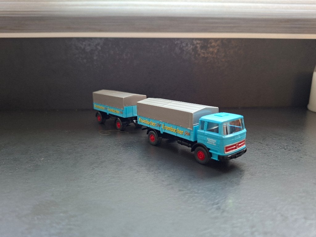 Mercedes Benz LP 1620 Krombacher Pils, Ophalen of Verzenden, Nieuw, Bus of Vrachtwagen, Wiking