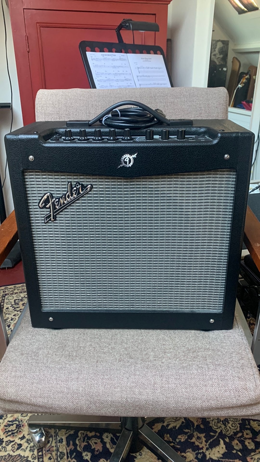 Fender Mustang II v2, Muziek en Instrumenten, Ophalen, Nieuw, Gitaar, Minder dan 50 watt