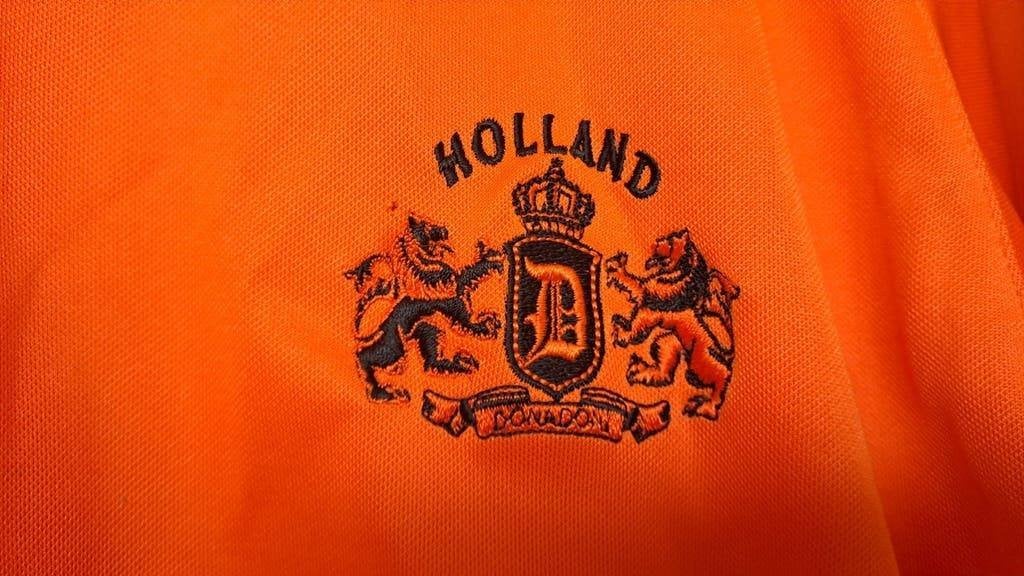 Oranje Donadoni Sportshirt Maat M - Holland Leeuw, Kleding | Heren, Sportkleding, Maat 48/50 (M), Onbekend, Ophalen of Verzenden
