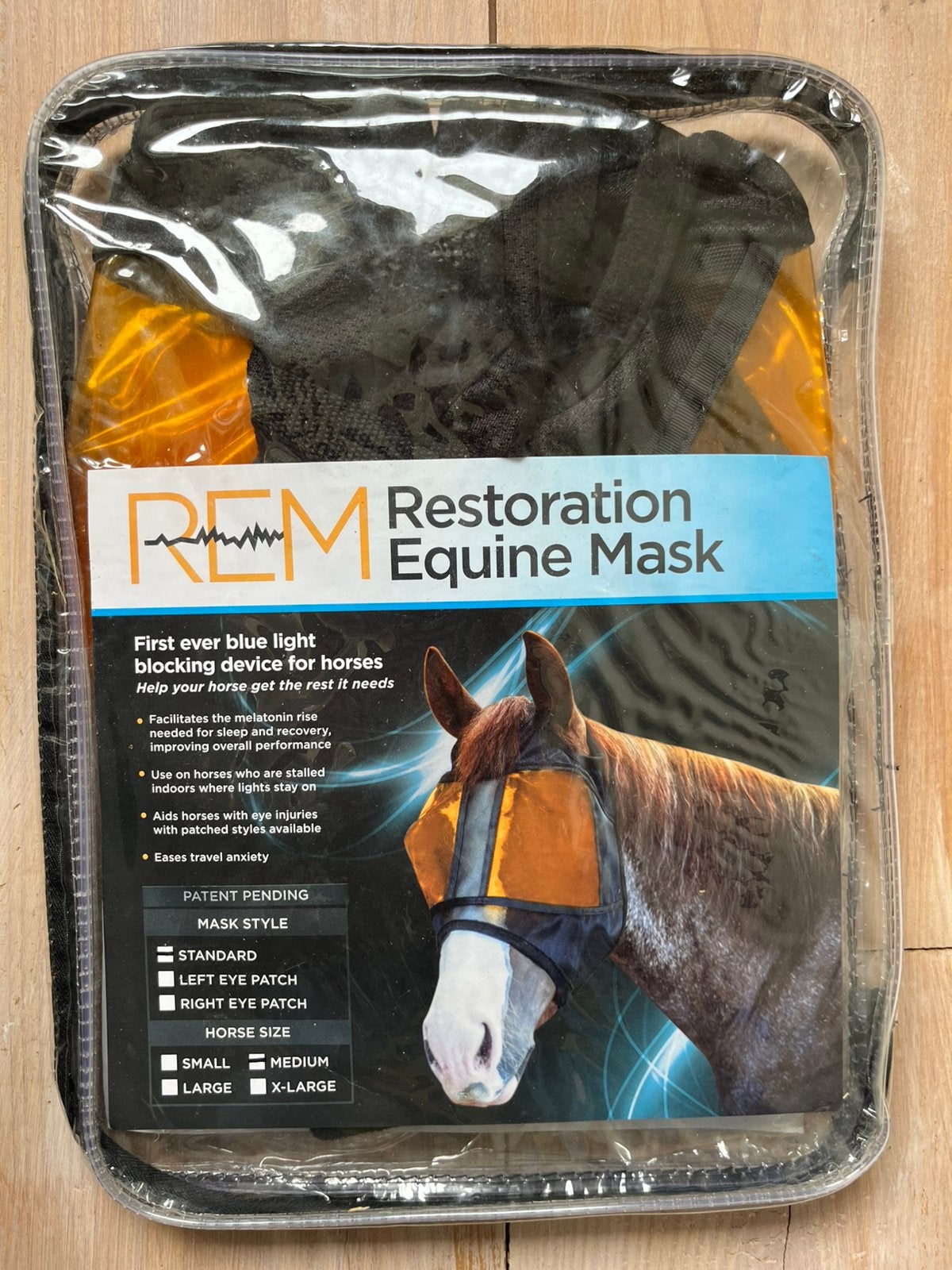 REM equitation mask standard maat M, Verzenden, Nieuw