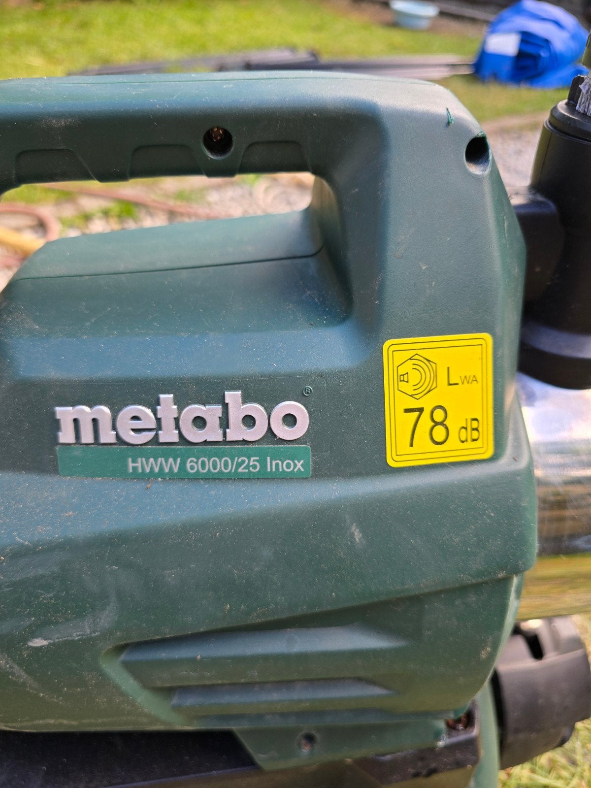 Metabo Hydrofoorpomp waterpomp put pomp vijverpomp, Ophalen