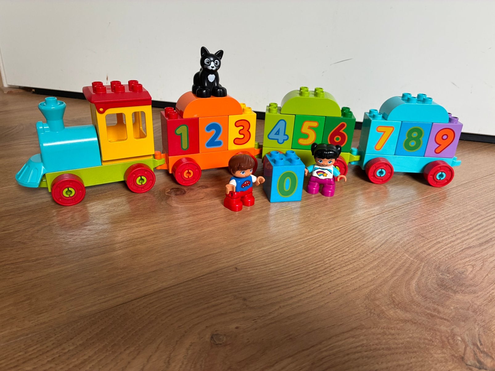 Duplo getallentrein, Kinderen en Baby's, Speelgoed | Duplo en Lego, Ophalen, Zo goed als nieuw, Duplo
