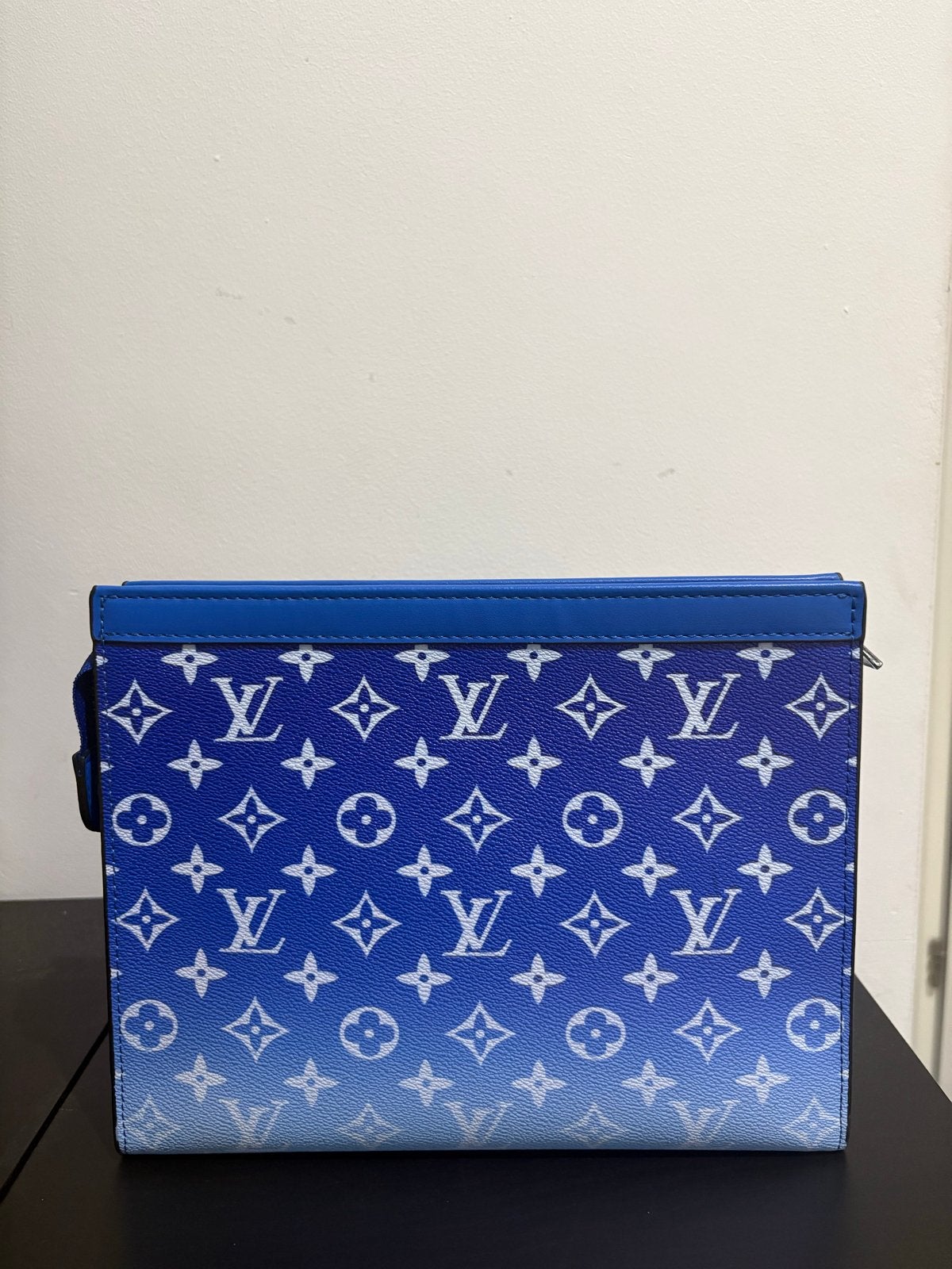 Louis Vuitton Pochette Kirigami Monogram Clouds Blauw, Verzenden, Zo goed als nieuw