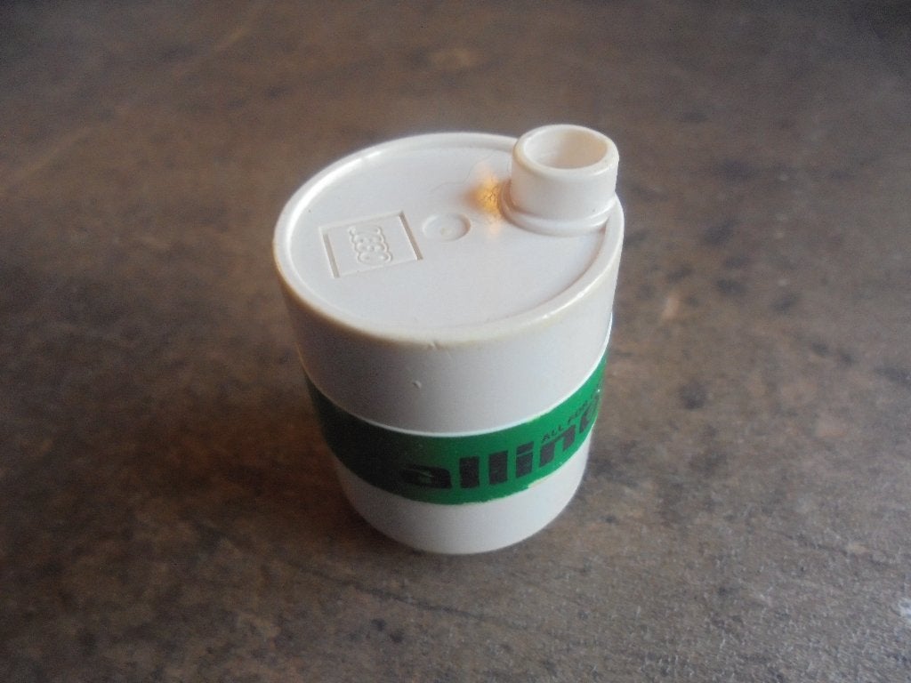Lego Duplo Container Oil Drum (zie foto's), Ophalen of Verzenden, Gebruikt, Losse stenen, Duplo