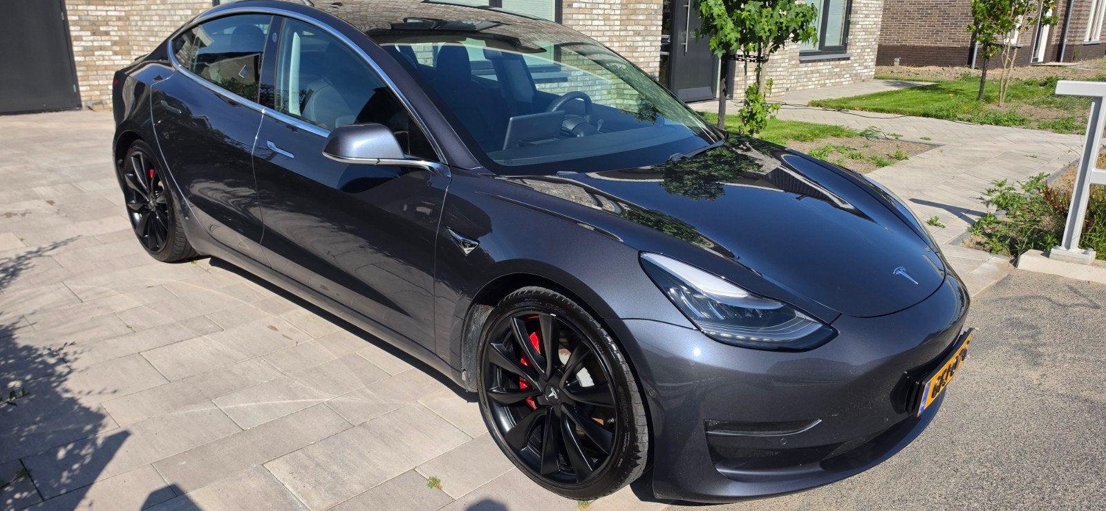 Tesla Model 3 2019 Grijs performance, Automaat, 1831 kg, Multifunctioneel stuurwiel, Elektrisch