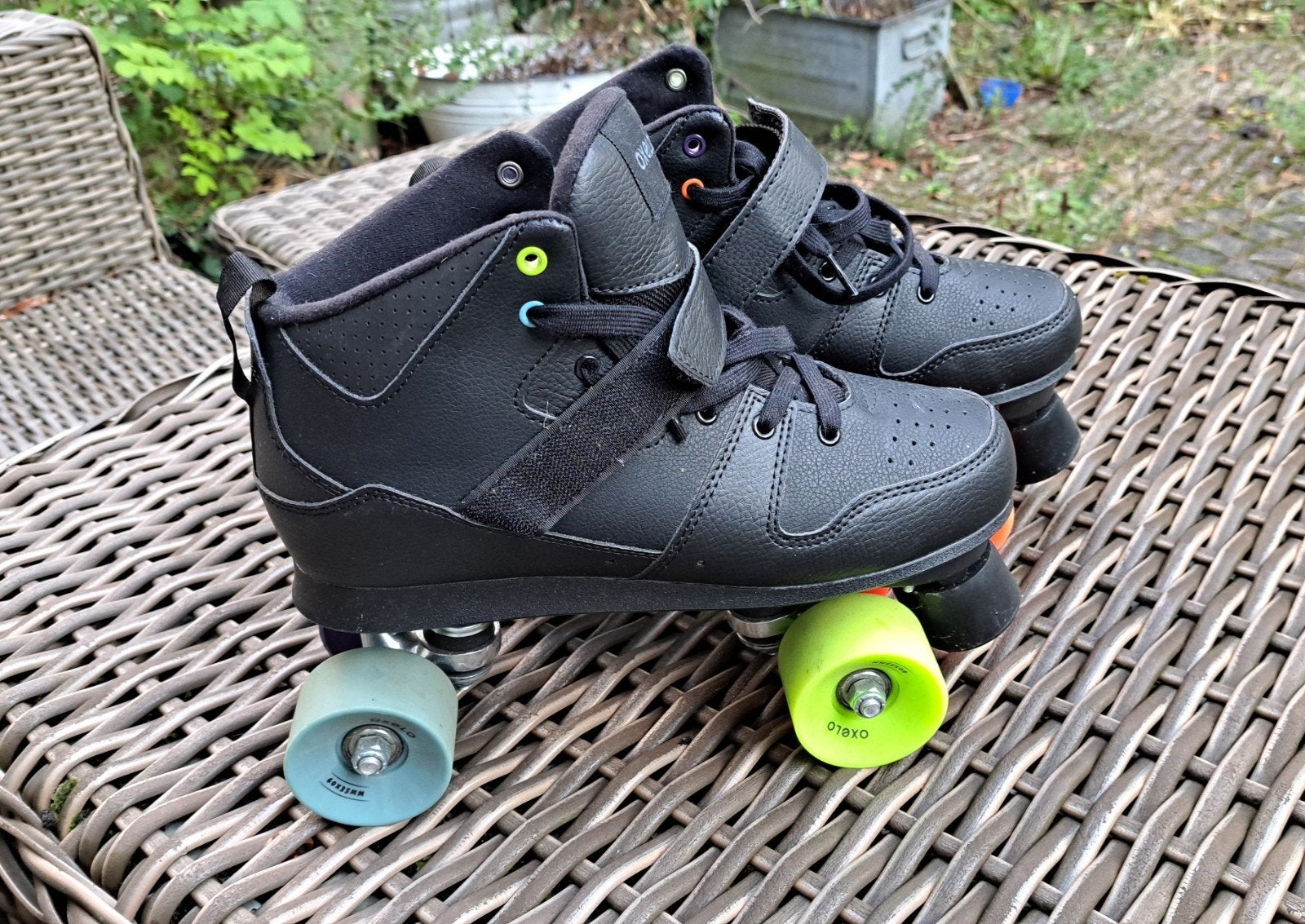 Oxelo rolschaatsen - ZGAN - mt 41, Overige merken, Overige typen, Ophalen of Verzenden, Zo goed als nieuw