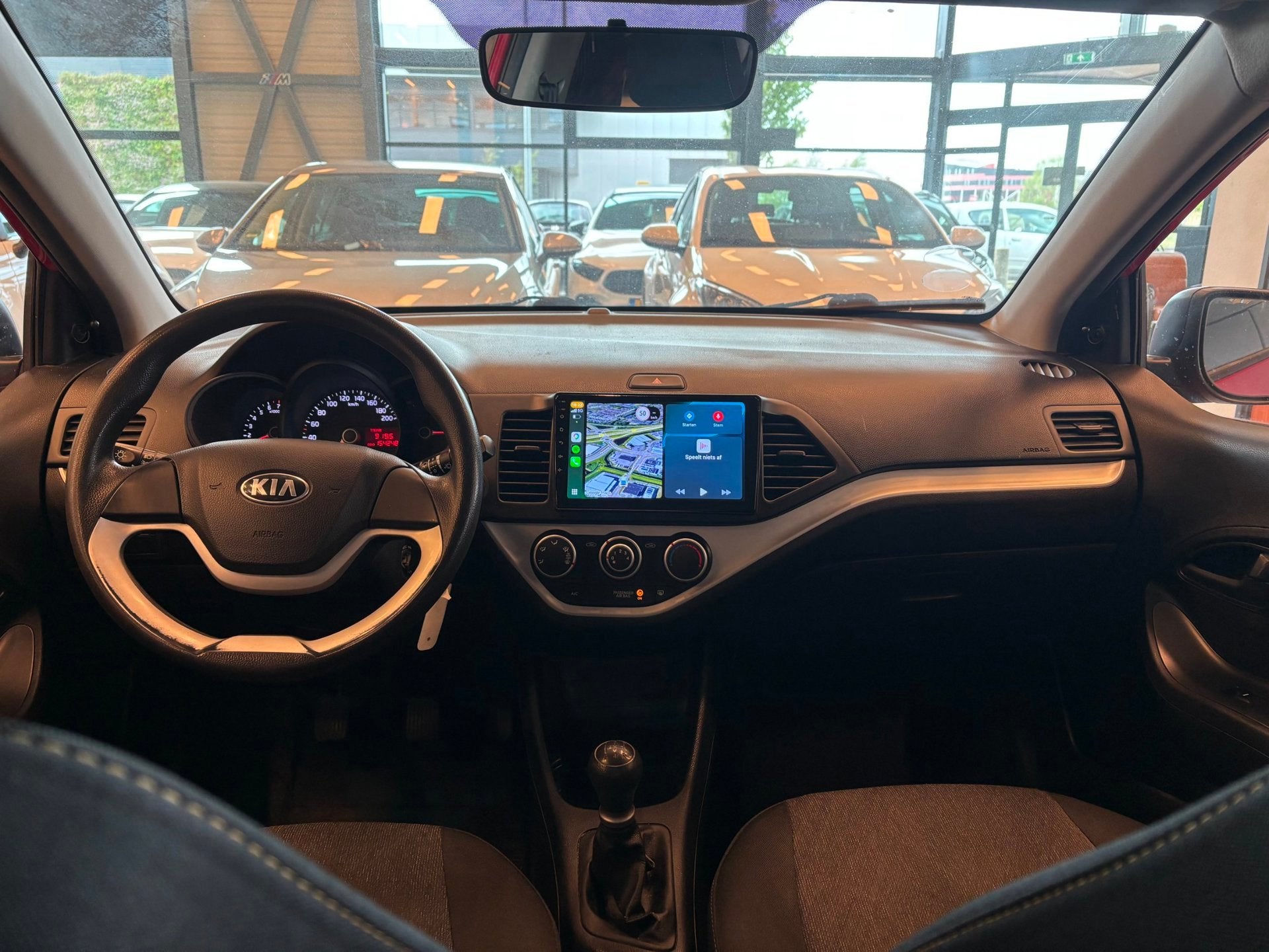 Kia PICANTO 1.0 World Cup | CarPlay | Airco | Nieuwe APK | Z, Voorwielaandrijving, Euro 5, Stof, Gebruikt