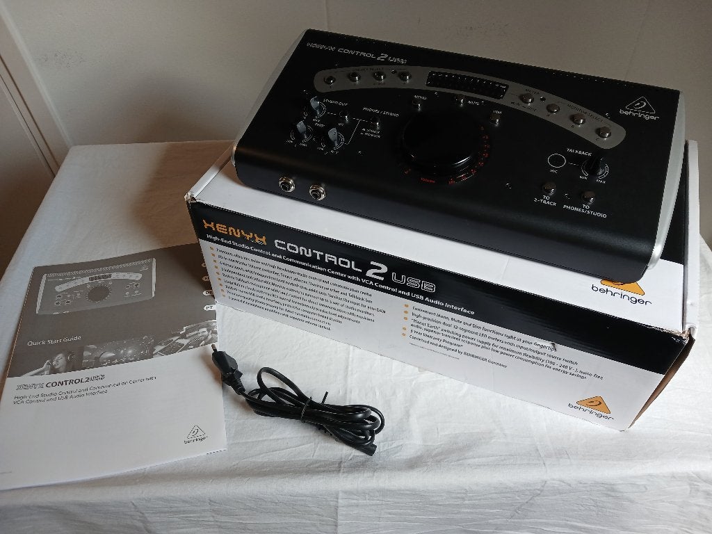 Behringer Xenyx Control2USB, Muziek en Instrumenten, Mengpanelen, Ophalen of Verzenden, Gebruikt, 10 tot 20 kanalen