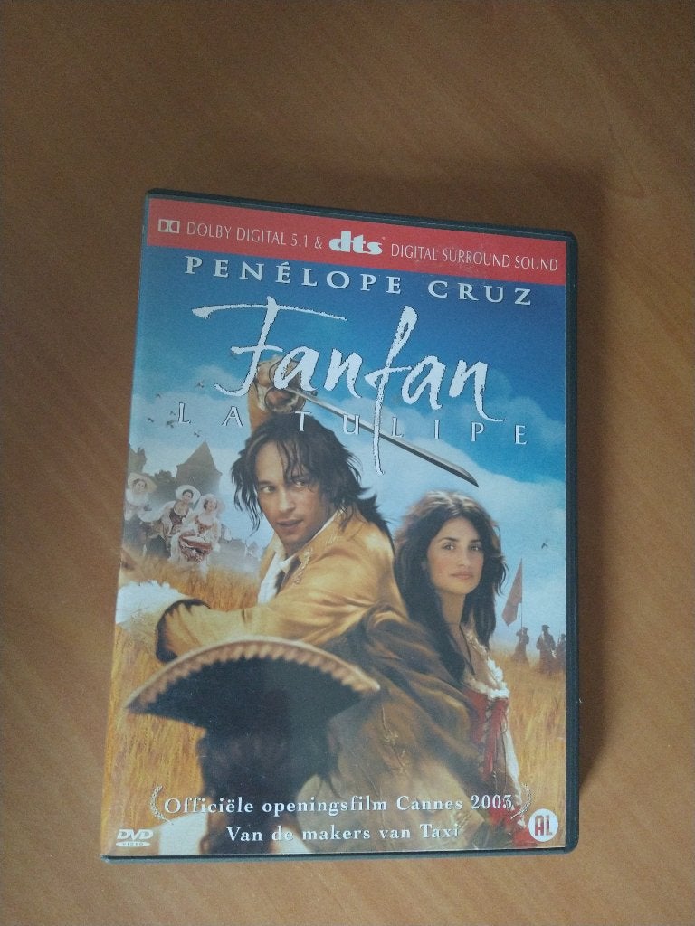 DVD Fanfan La Tulipe, Alle leeftijden, Nederlands, Romantische komedie, Ophalen of Verzenden