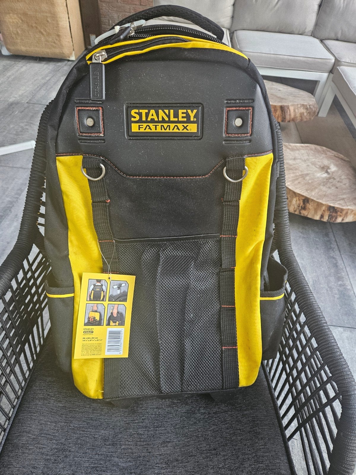 Stanley FatMax Gereedschapsrugzak op wielen - Nieuwstaat, Doe-het-zelf en Verbouw, Gereedschapskisten, Ophalen of Verzenden, Nieuw