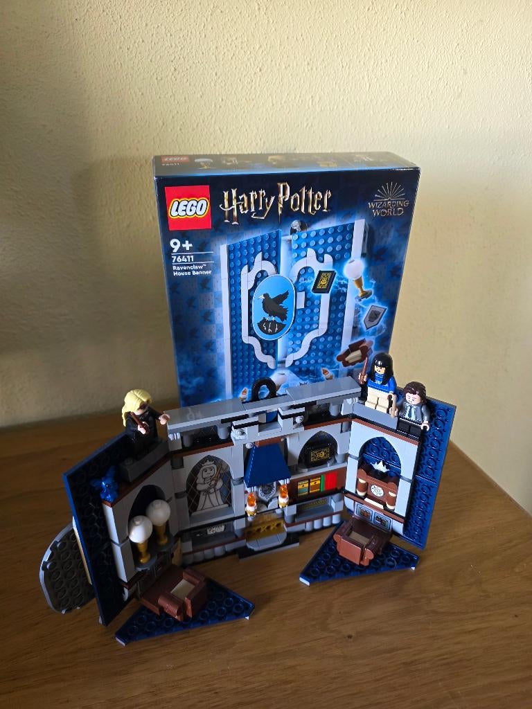 76411 – Ravenklauw Zaal (banier set), Gebruikt, Lego, Harry Potter, Ophalen of Verzenden