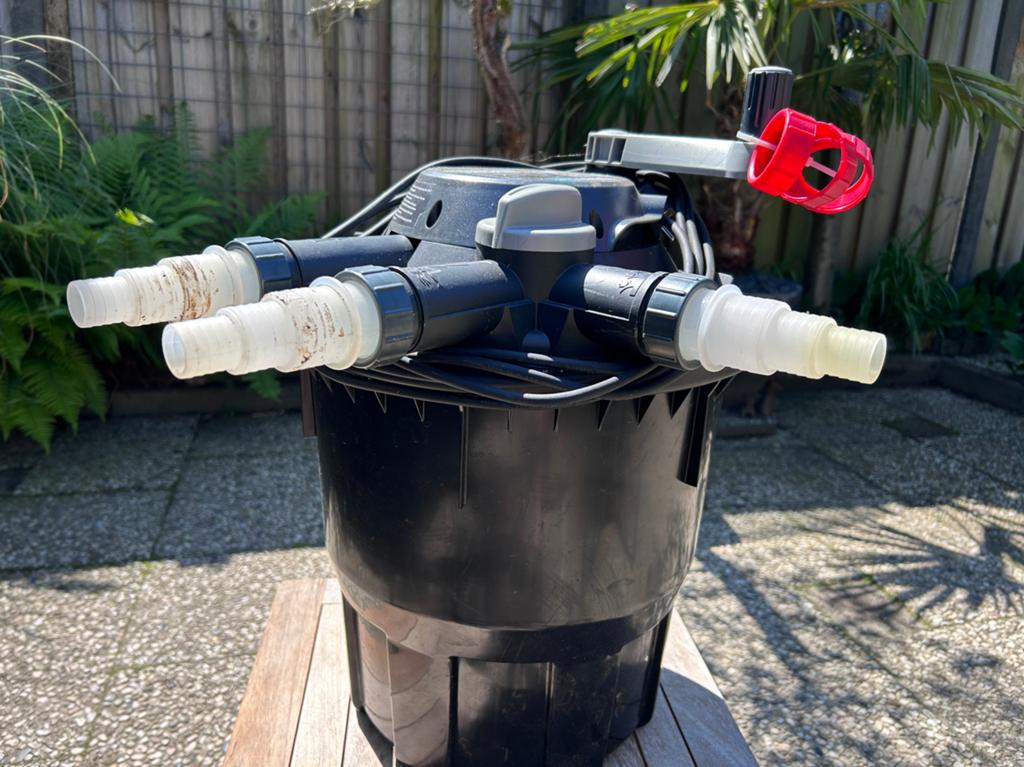 Vijverfilter met UVC lamp, Tuin en Terras, Ophalen of Verzenden, Gebruikt, Vijverfilter