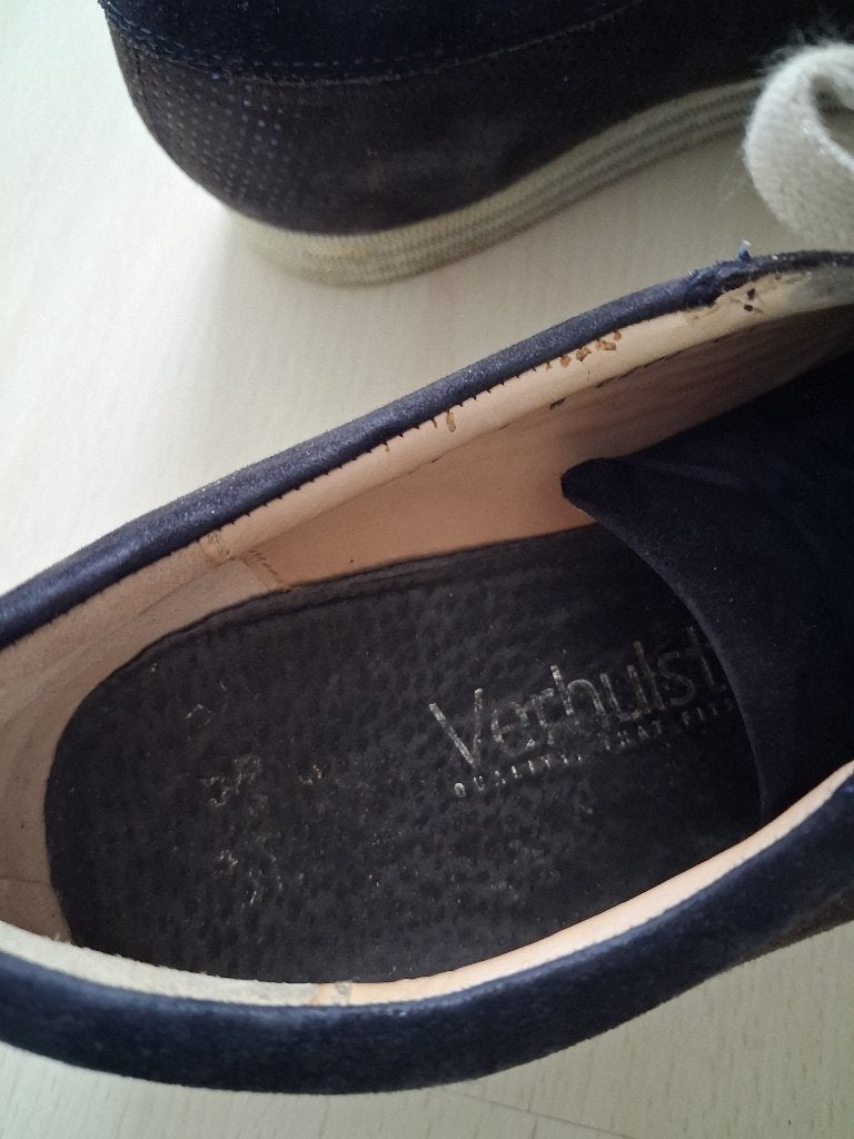 Verhulst dames sneakers, maat 40 wijdte H, Blauw, Verhulst, Ophalen of Verzenden, Sneakers of Gympen