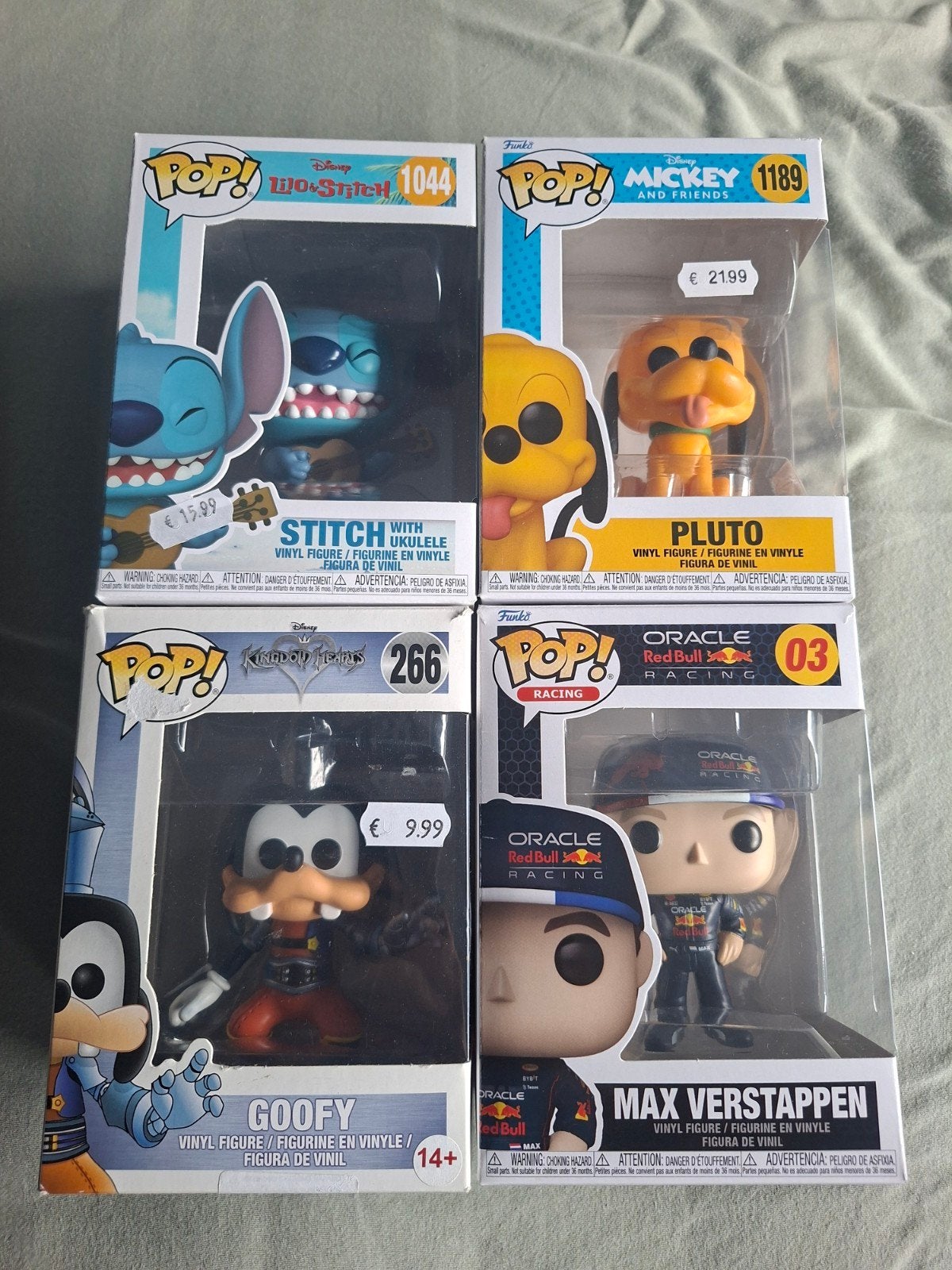 🔴STITCH IS VERKOCHT🔴Funko Pop! Pluto, Goofy en Max, Ophalen of Verzenden, Goofy of Pluto, Zo goed als nieuw, Beeldje of Figuurtje