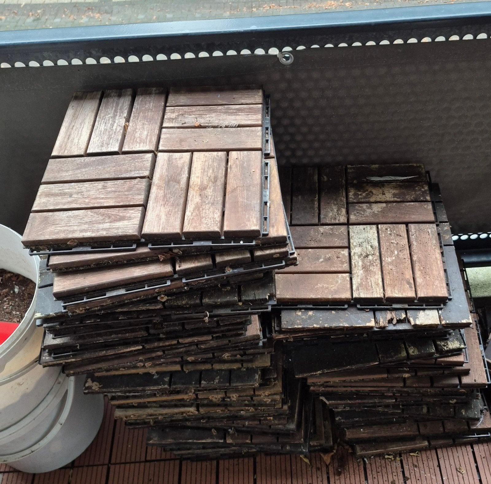 ikea runnen tegels gebruikt, Ophalen, Gebruikt, Hout
